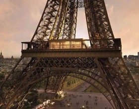 Vue sur le 1er étage et Madame Brasserie