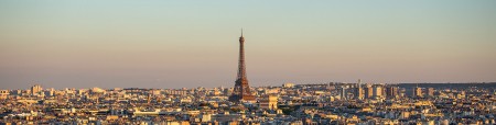 Photo de la tour Eiffel dans la Ville