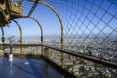 torre Eiffel cima día