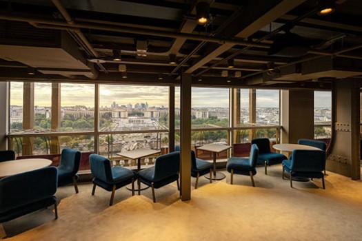 Vue sur le lounge de Madame Brasserie
