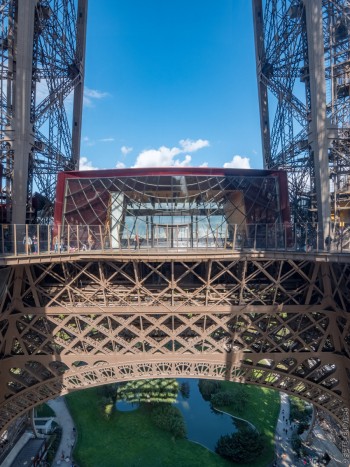 Vue sur la salle Gustave Eiffel au 1er étage